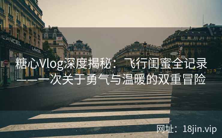 糖心Vlog深度揭秘：飞行闺蜜全记录——一次关于勇气与温暖的双重冒险
