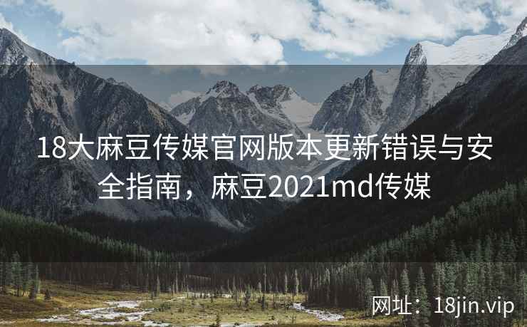 18大麻豆传媒官网版本更新错误与安全指南，麻豆2021md传媒